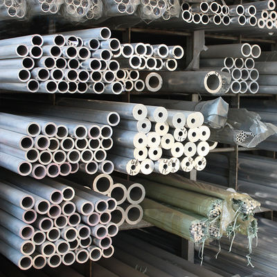 2000MM Eloksallı 7075 Alüminyum Boru T6511 Alüminyum Yuvarlak Boru