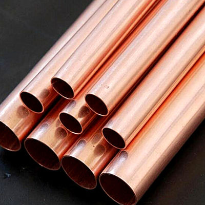 Klima Soğutma için 1M ila 12M Metal Demir Dışı Dikişsiz Bakır Boru