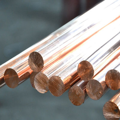 6mm 8mm C11000 Saf Bakır Yuvarlak Çubuk Saf Bakır Çubuk %99,95