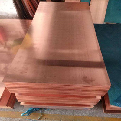 JIS ASTM B152M Bakır Levha Sac Bakır Kaplama Sac 2500mm