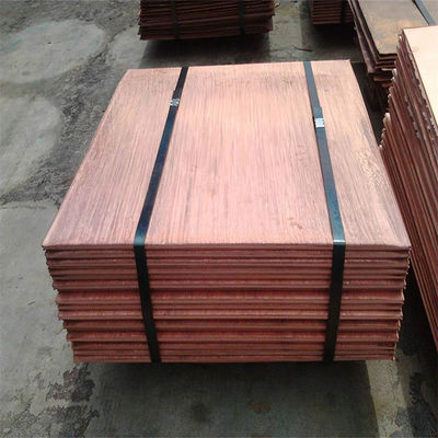 ASTM AISI Saf Kırmızı Bakır Levha Levha 0.5mm 0.8mm 1mm