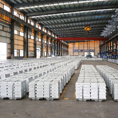 Alaşımsız DIN Gümüş Alüminyum Çinko Külçe Metal Pound Başına Fiyat 99.95