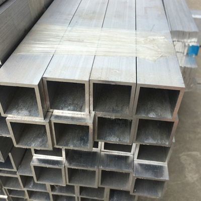 Değirmen Bitmiş 6061 Alüminyum Boru Dekoratif 1,5 İnç Alüminyum Kare Boru