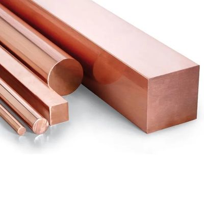 T1 T2 C10200 C10500 Bakır Yuvarlak Çubuk Bakır Çubuk 3mm ASTM Kare