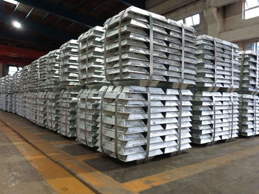 ASTM AISI Çinko Demir Alaşımlı Külçe JIS %99,995 Külçe