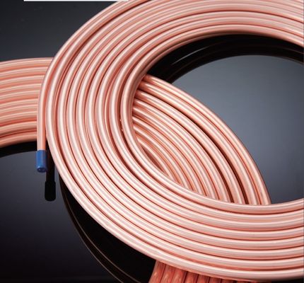 ASTM Soğutma AC Bakır Boru Boru Gözleme Bakır Bobin C26000 C27000