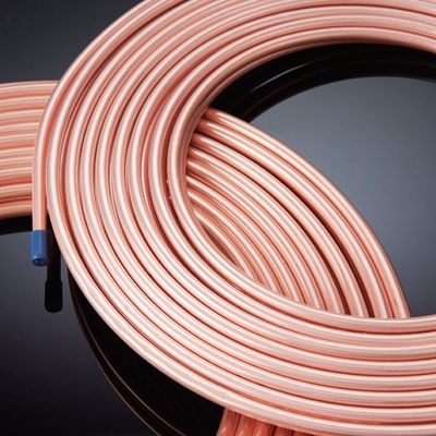 ASTM Soğutma AC Bakır Boru Boru Gözleme Bakır Bobin C26000 C27000