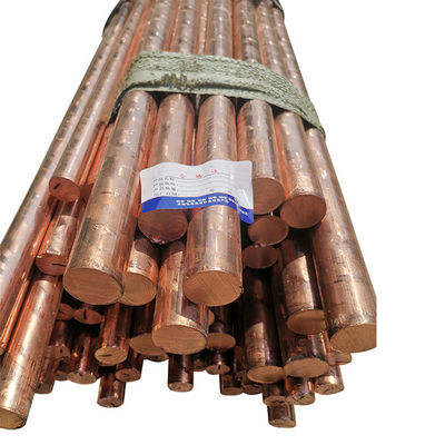 8mm Altıgen Katı Bakır Yuvarlak Çubuk Yuvarlak Pirinç Çubuk C11000 C38000
