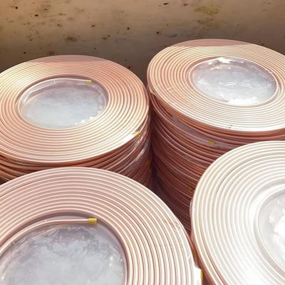 Yanmaz PE İzoleli Bakır Boru Boru Klima Bakır Boru Bobini 15mm