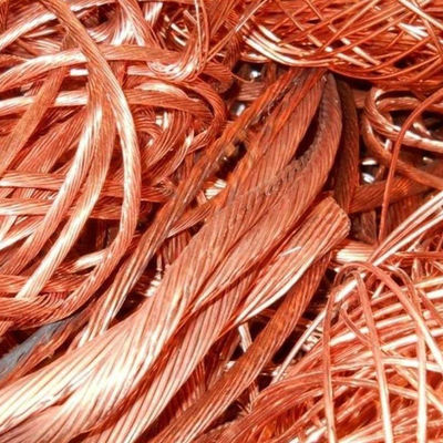 AISI ASTM Metal Demir Dışı Çekme Mukavemeti Emaye Bakır Tel Hurdaları %99,9