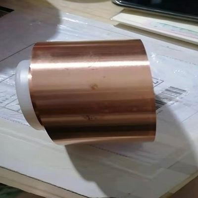 C12200 C12300 Demir Dışı Metal Döküm Bakır Şerit Rulo İnce Cidarlı ASTM