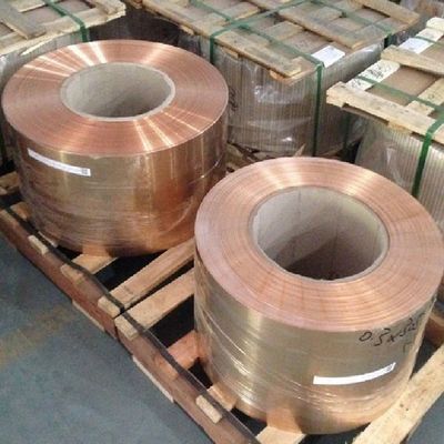 C12200 C12300 Demir Dışı Metal Döküm Bakır Şerit Rulo İnce Cidarlı ASTM