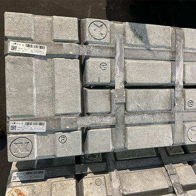 Saf Çinko Külçe %99,995 İkincil Olmayan 7,14 G / Cm3
