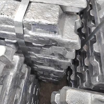 Alüminyum külçe A8 %99,8 saf alüminyum külçe fabrika ambalajı