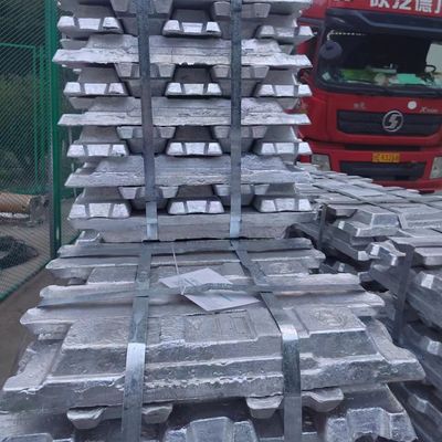 Alüminyum külçe A8 %99,8 saf alüminyum külçe fabrika ambalajı