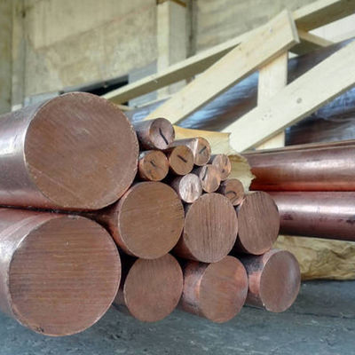 Yüksek Kalite %99,9 Saflıkta Özelleştirilmiş Düz Bakır Çubuklar ve Bakır Çubuk Fiyat/Kg C11000 C10200
