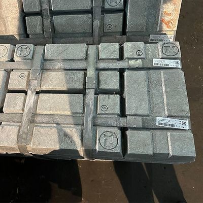 99Havacılık / Elektronik için yüksek saflıkta 0,9% Çinko Ingot Kurşun