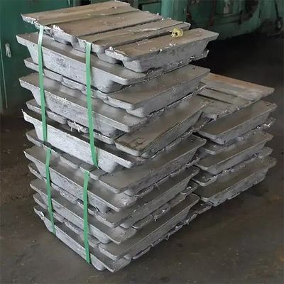 AISI Çinko Alaşımı Ingotları 50 kg 25 ton Yüksek Saflık 99.995% ~ 99.99%