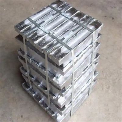Kurşun Zenk Ingot 99.995% Yüksek Saflık Elektronik / Havacılık için