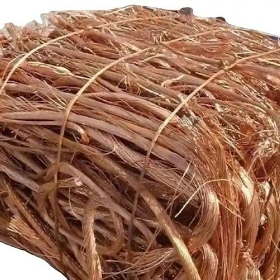 99.99% Metal Kırmızı Parlak Bakır Kablo Çöp Tablası Endüstriyel