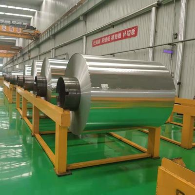 Dökmeci Bitirme Alaşım Alüminyum Şeritleri Bobin Rulo 0,7 mm Kalınlığı