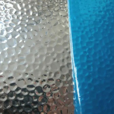 Ayna Yansıtıcı Alüminyum Yapraklar Stucco Çekiç Çakıl taş 200 mm baskılı