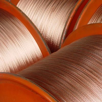 Elektroplastralı Enameled Tel Geri Dönüştürme Bakır Kaplama Alüminyum 0.13mm 8-10%C