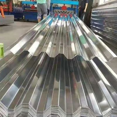 Alüminyum Gi Ibr Demir Gürültülü Çelik Çatı Yaprakları Renkli Zenk Kaplama 4.0mm