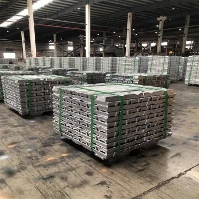 6063 99.9% Saf Alüminyum Ingot 99.7% Endüstriyel A7a8a9 ABC12 Çit için