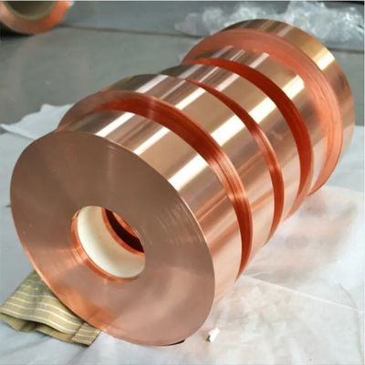 Yüksek kaliteli C1200 T2 0.1mm ila 5mm kalınlığında bakır şerit bant bakır şerit bobini