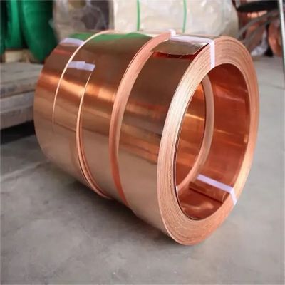 Yüksek kaliteli C1200 T2 0.1mm ila 5mm kalınlığında bakır şerit bant bakır şerit bobini